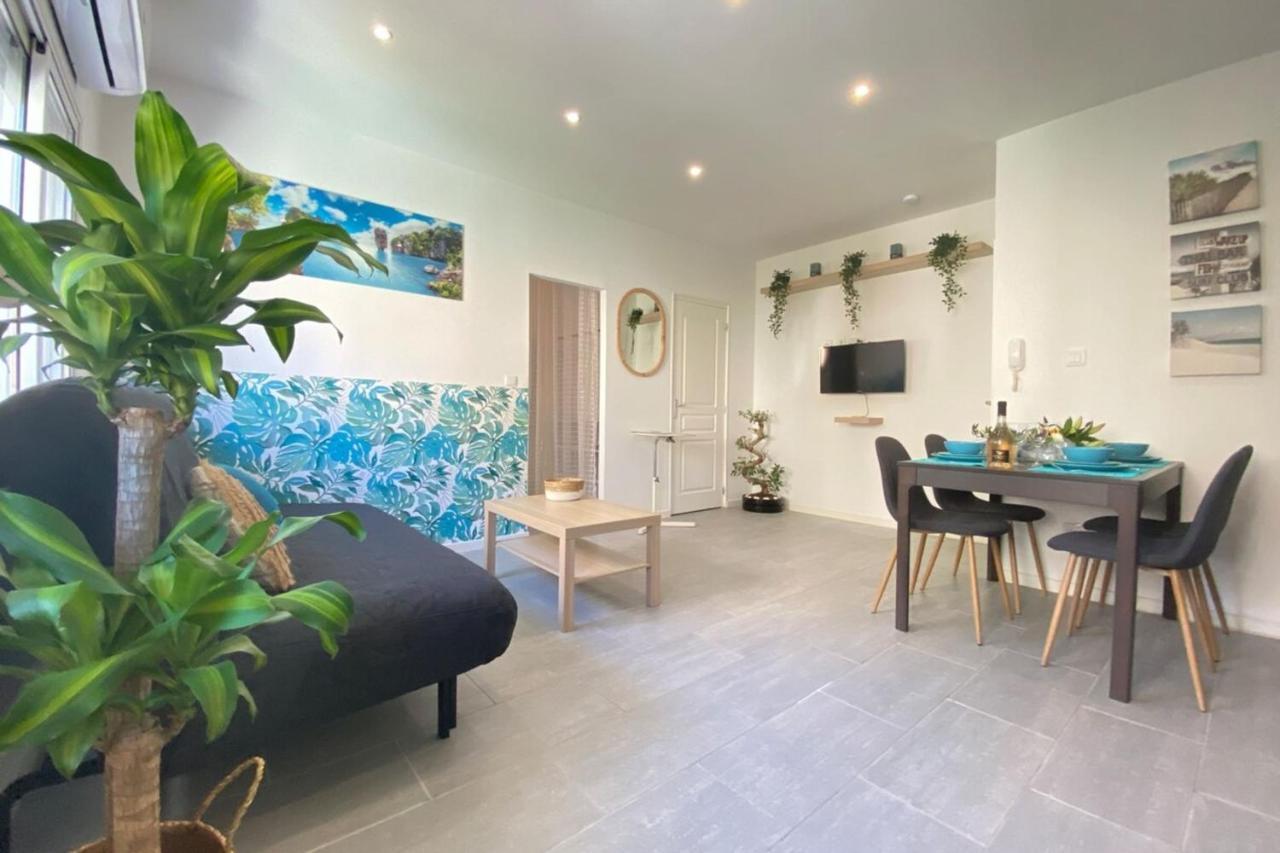 Appartement Exotic Chic&Calm - Lumineux - Clim/WiFi/Netflix à Marseille Extérieur photo