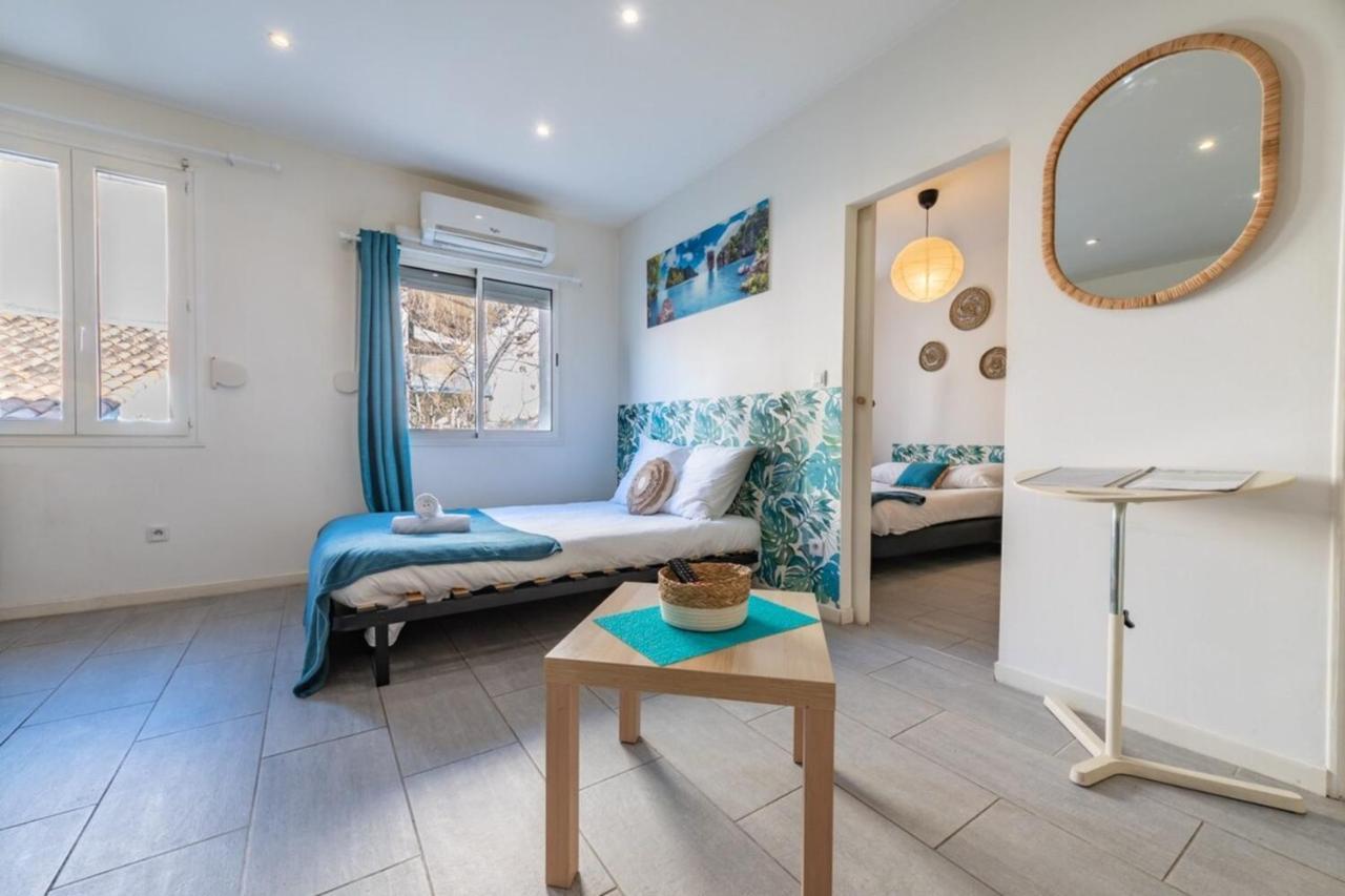 Appartement Exotic Chic&Calm - Lumineux - Clim/WiFi/Netflix à Marseille Extérieur photo