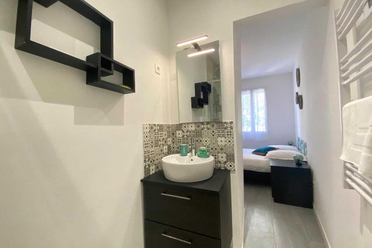 Appartement Exotic Chic&Calm - Lumineux - Clim/WiFi/Netflix à Marseille Extérieur photo